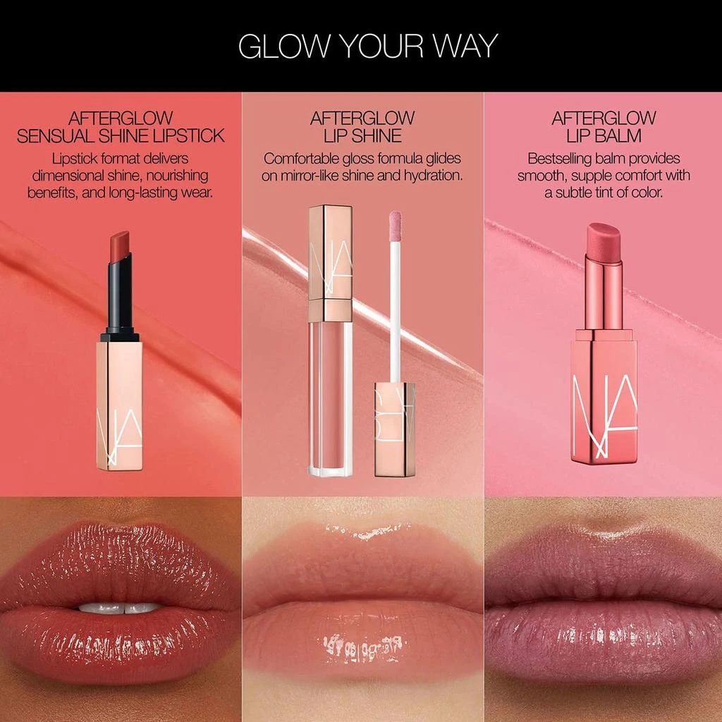 NARS Afterglow Sensual Shine Lipstick 8
