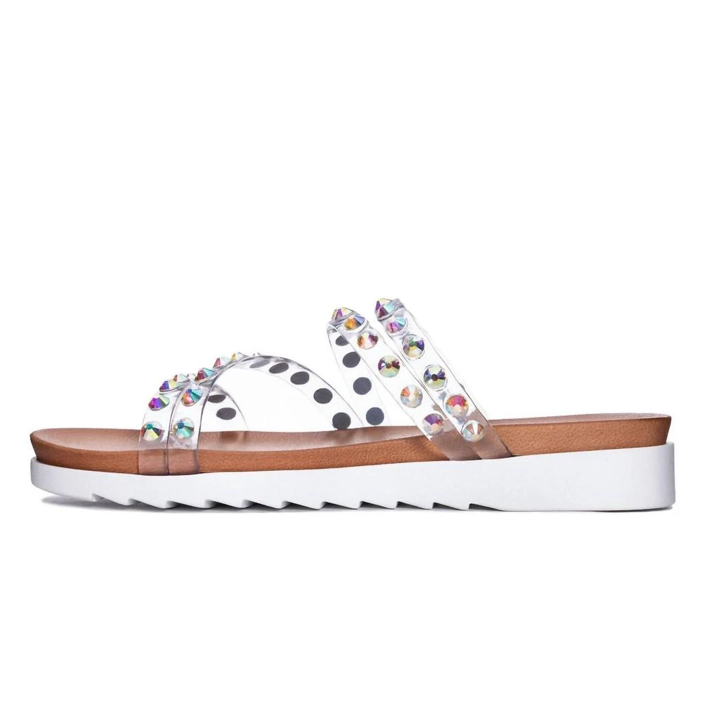 Chinese Laundry Women's Coral Flat Sandal In Iridescent 5