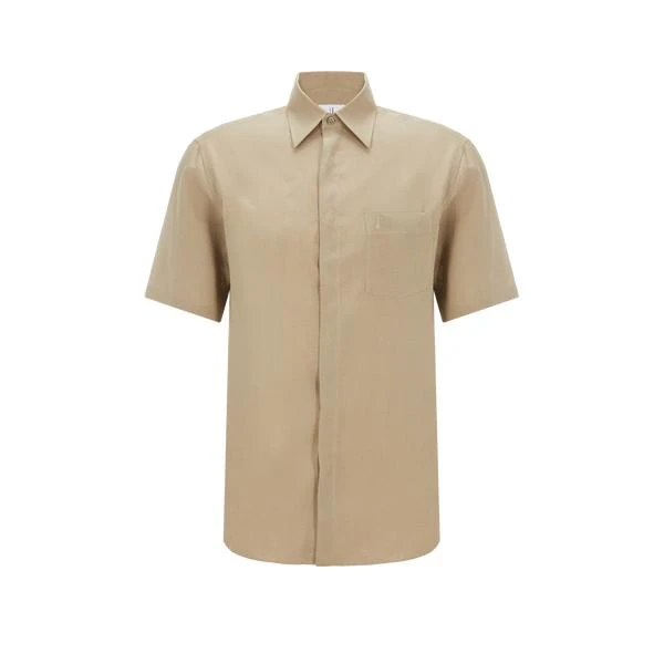 Dunhill Short-sleeved linen shirt 1