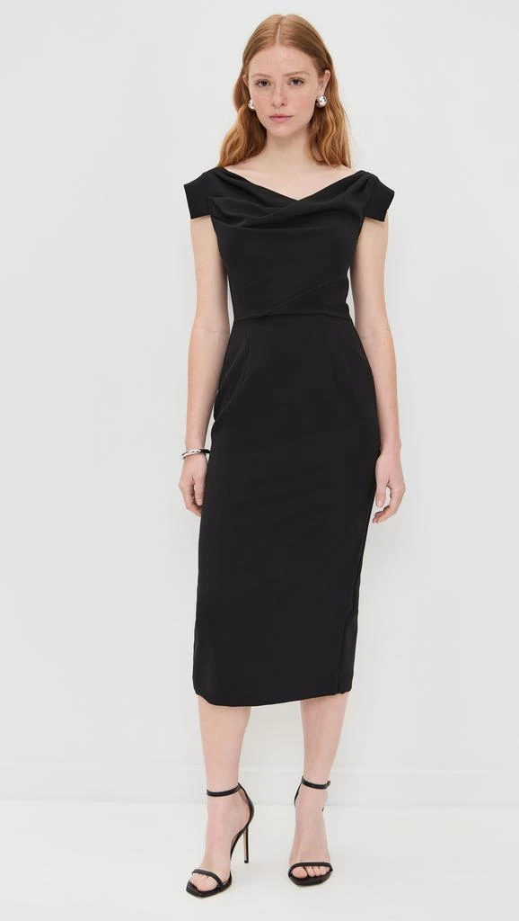 Black Halo Jacqueline Midi Dress 2