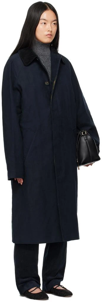 A.P.C. Navy Gaspard Coat 2