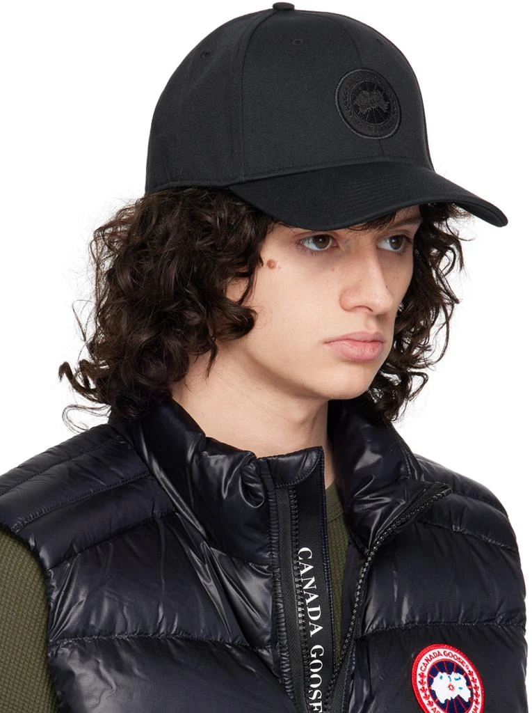 Canada Goose Black Tonal Cap 2