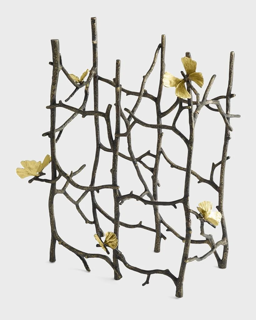 Michael Aram Butterfly Ginkgo 6 Bottle Wine Rack 1