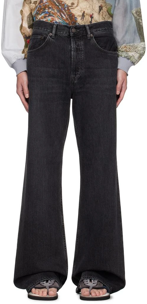 Acne Studios Black Loose Fit 2021M Jeans 1