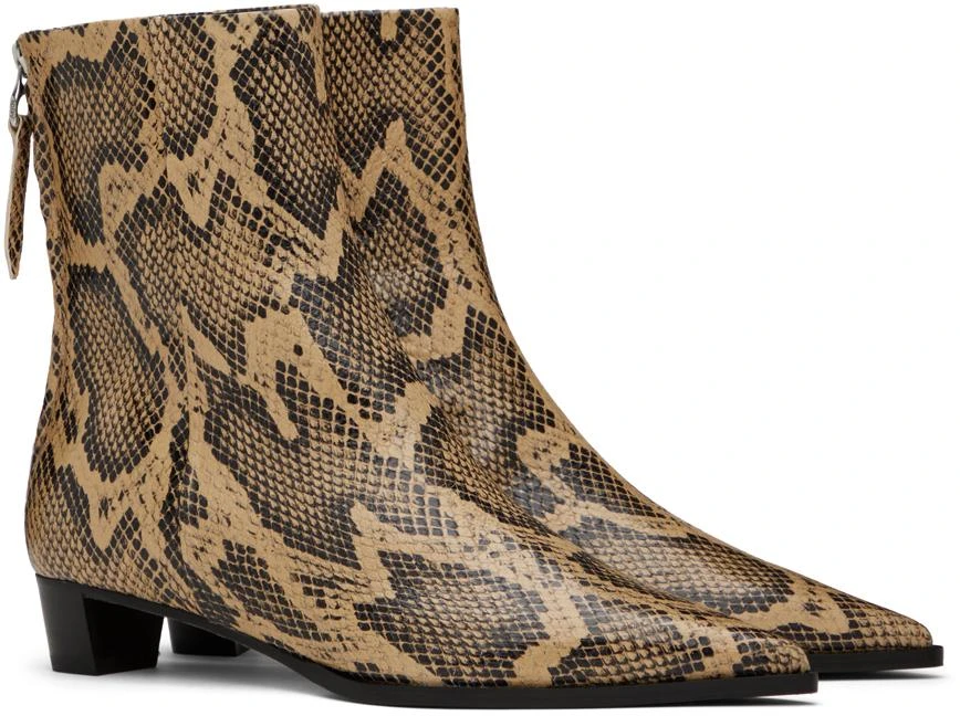 AEYDE Beige Harriet Boots 4