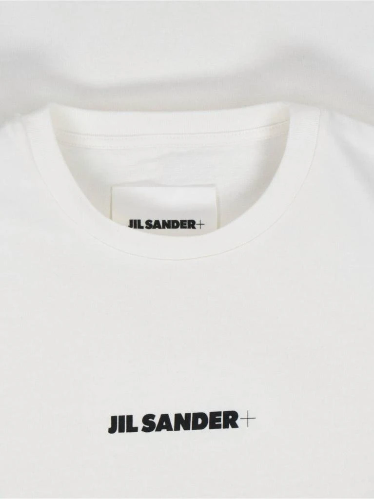 Jil Sander White T-Shirt With Subtle Logo 3
