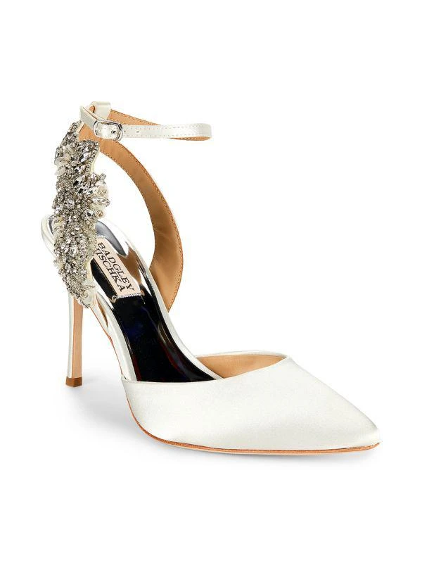 Badgley Mischka Blanca Embellished Stiletto Pumps 2