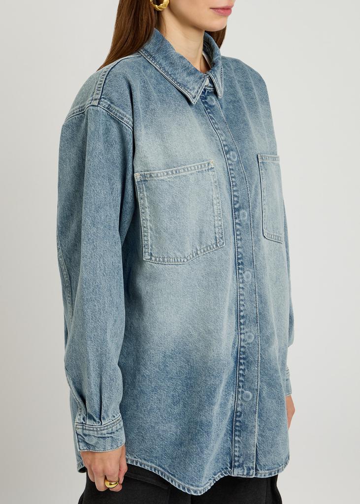 Represent Oversized denim overshirt