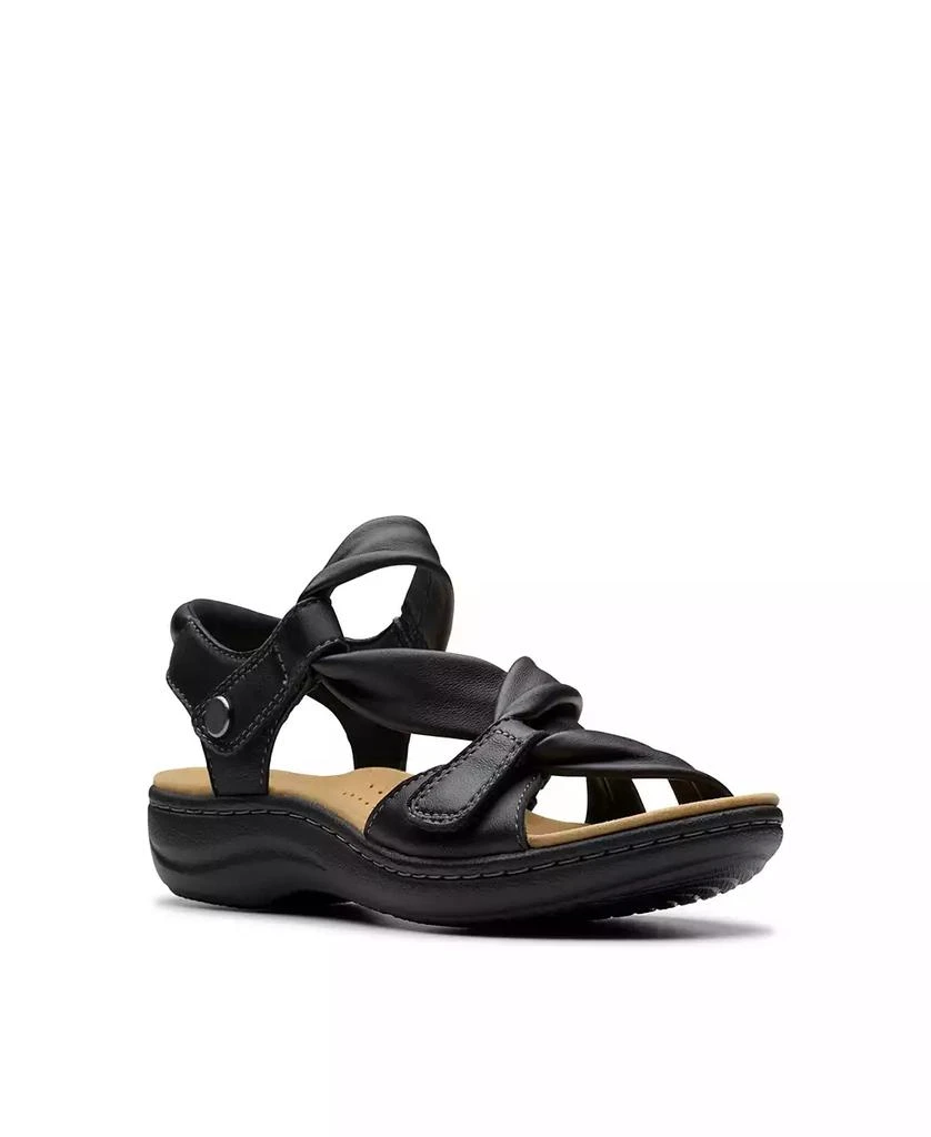 Clarks Collection Women's Laurieann Bell Round Toe Flat Sandals 1