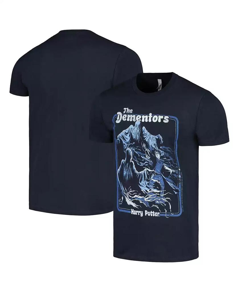 Mad Engine Men's and Women's Navy Harry Potter Dementors T-shirt