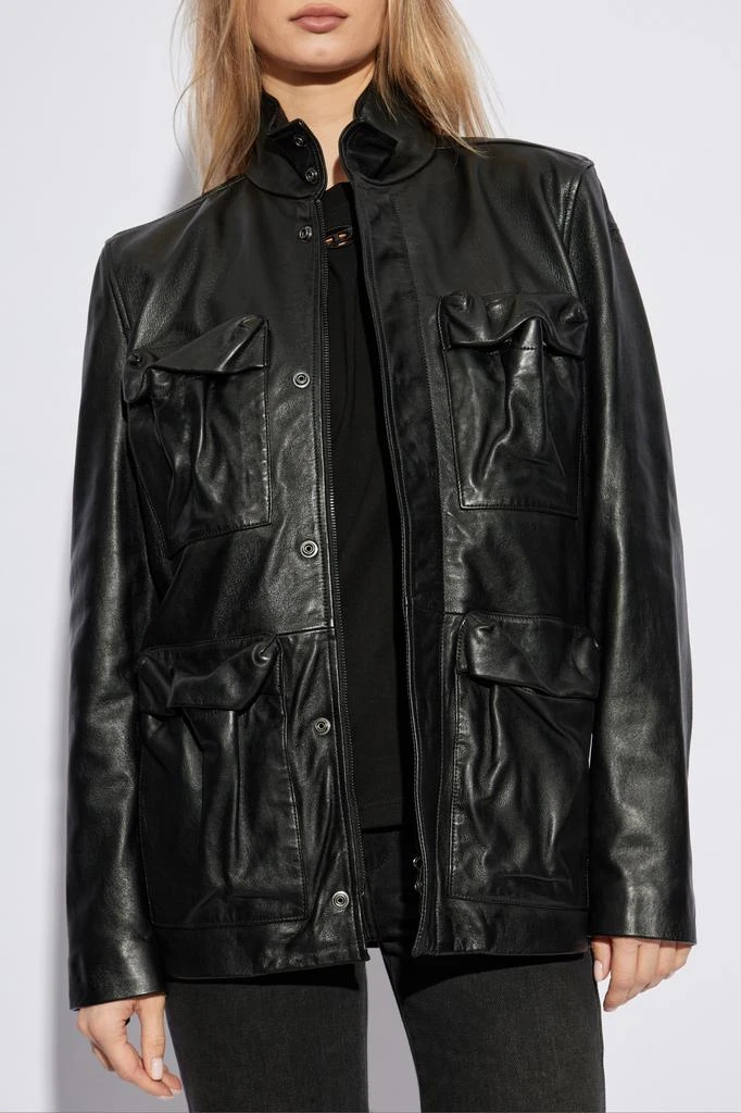 Diesel Leather jacket L-GAST 3