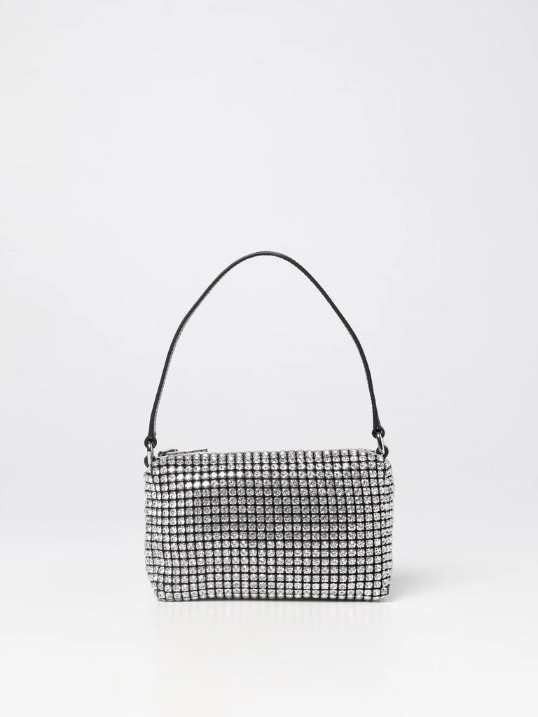 ALEXANDER WANG Alexander Wang Heiress bag in satin with set rhinestones 1