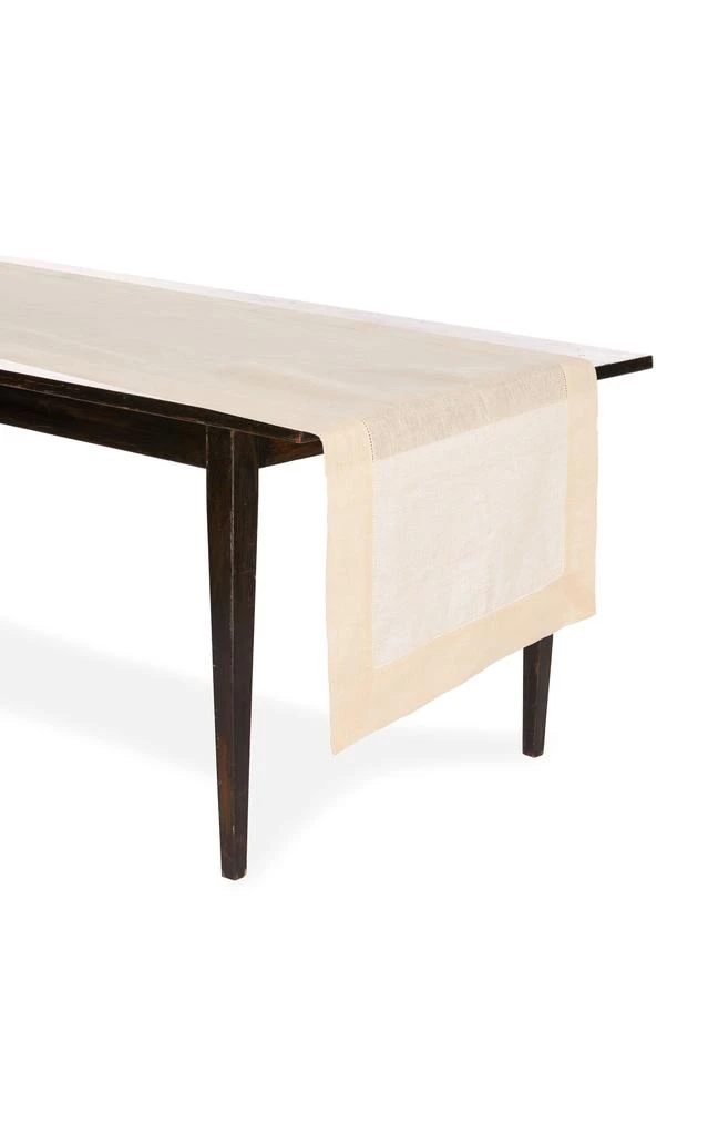 MoDA Moda Domus - Linen Table Runner - Ivory - Moda Operandi