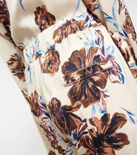 Jil Sander Floral high-rise wide-leg pants 6