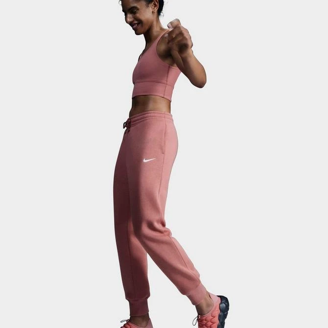 NIKE Women's Nike Sportswear Phoenix Fleece Mid-Rise Jogger Sweatpants 3