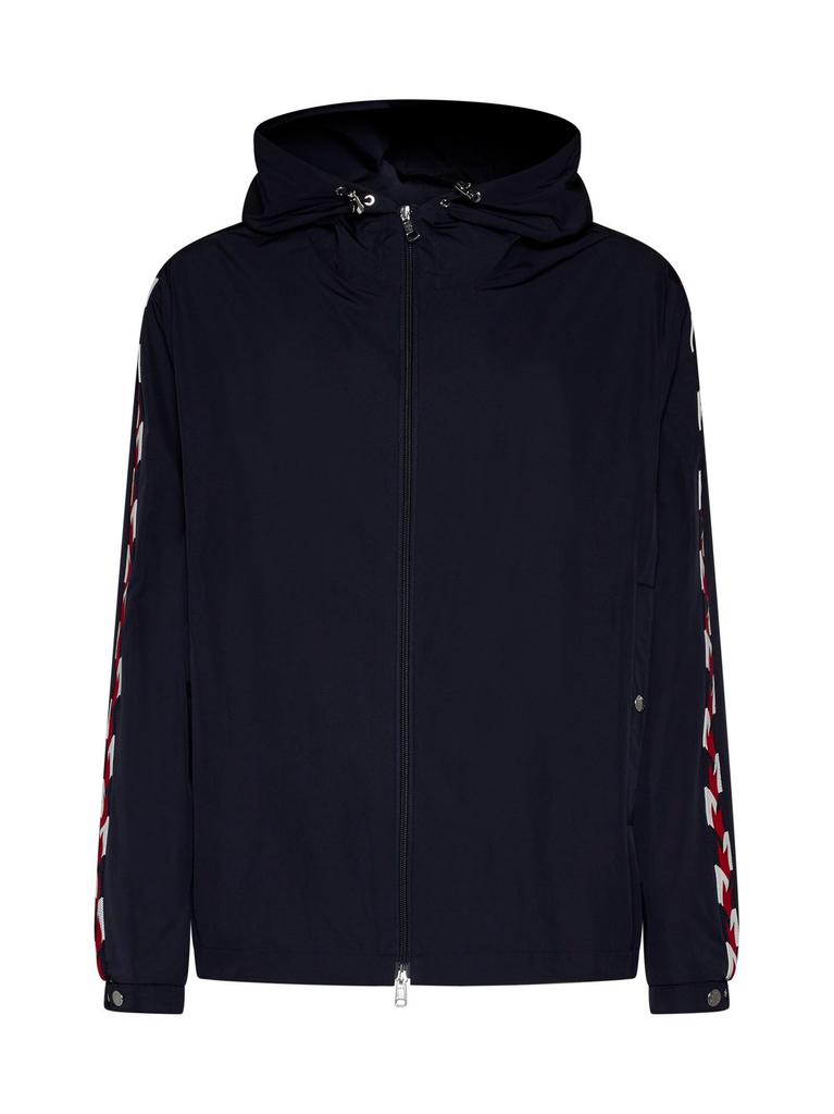 Moncler Moncler Logo Patch Hooded Jacket - Jackets - Compare