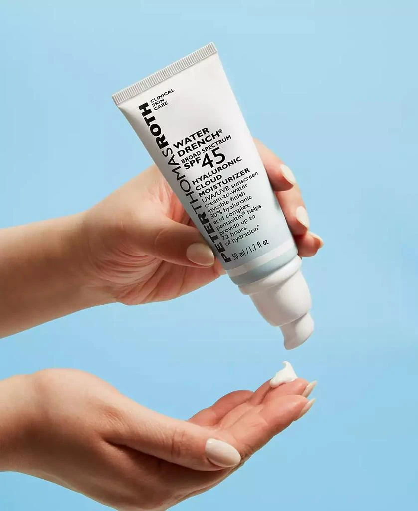 Peter Thomas Roth Water Drench Broad Spectrum SPF 45 Hyaluronic Cloud Moisturizer Sunscreen, 1.7 oz 7