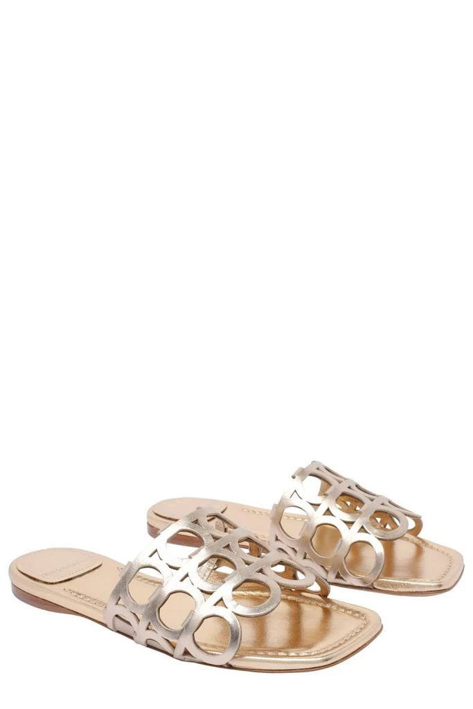 Salvatore Ferragamo Ferragamo Gancini Slip-On Sandals 3