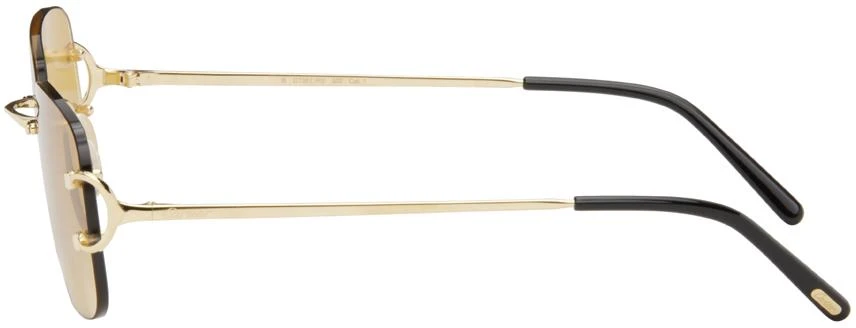 Cartier Gold CT0011RS Sunglasses 3