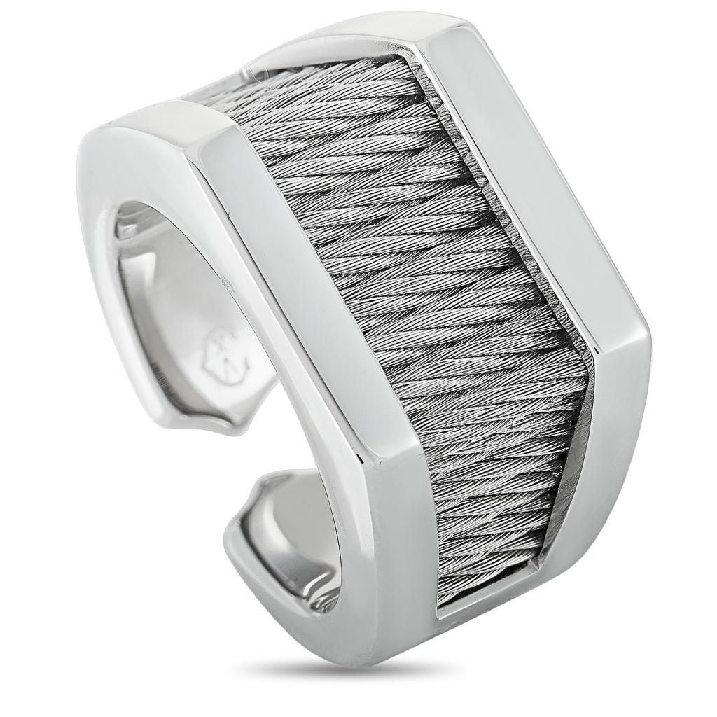 Charriol Forever Stainless Steel Ring