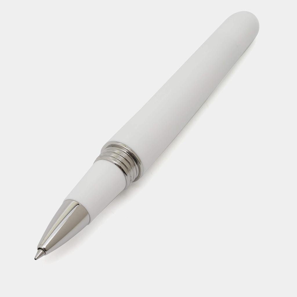 Montegrappa Montegrappa Elmo 01 White Resin Silver Tone Rollerball Pen