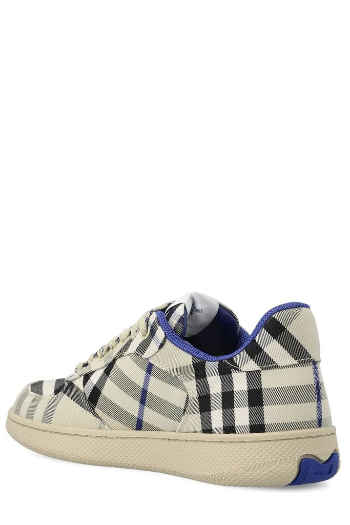 Burberry Burberry Terrace Checked Lace-Up Sneakers 3