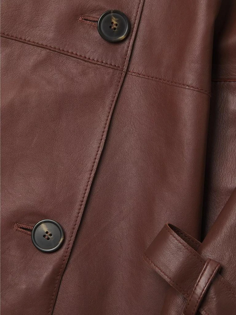 Weekend Max Mara Nevada Leather Trench Coat 6