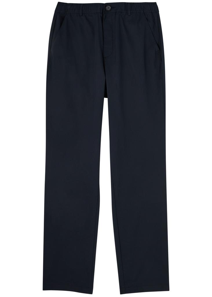 Oliver Spencer Drawstring cotton-twill trousers