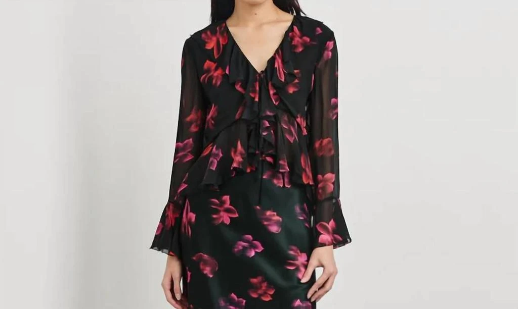 Rails Nicoletta Top In Darl Azalea 2