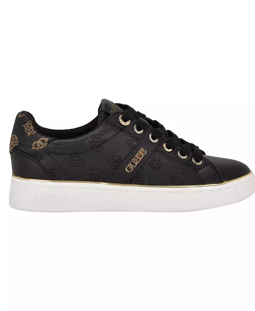 GUESS Women's Britz Low Profile Lace-Up Sneakers 2