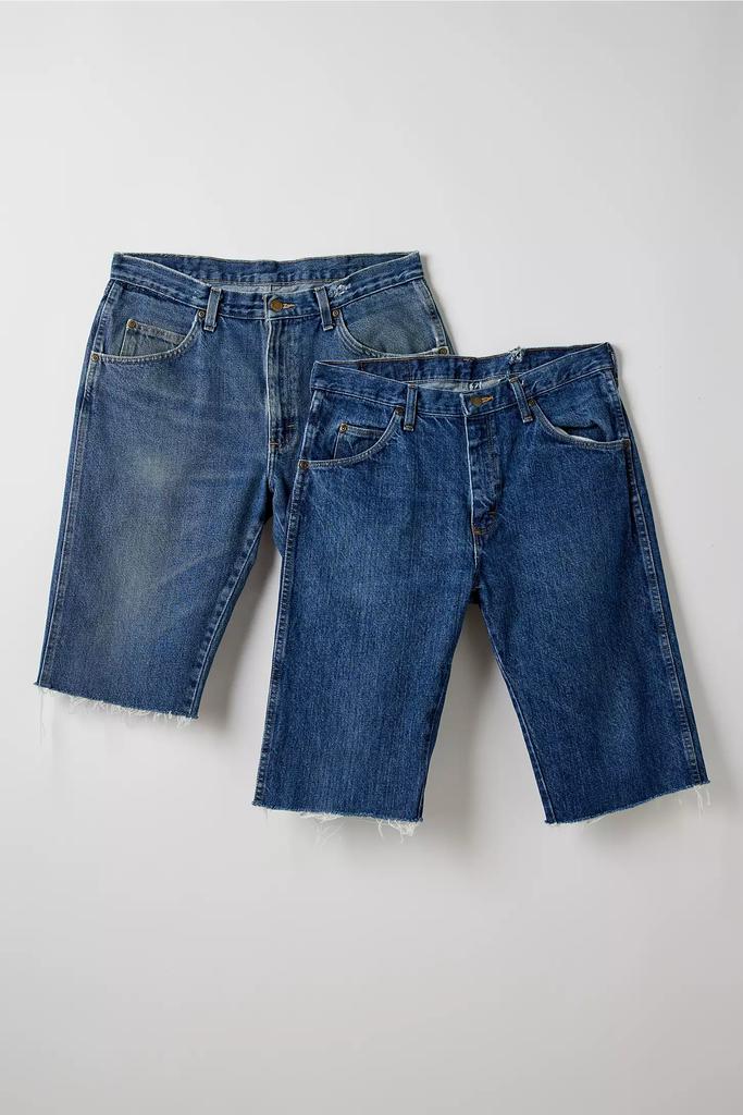 Urban Renewal ReMADE By UO Wrangler Slouch Denim Jort