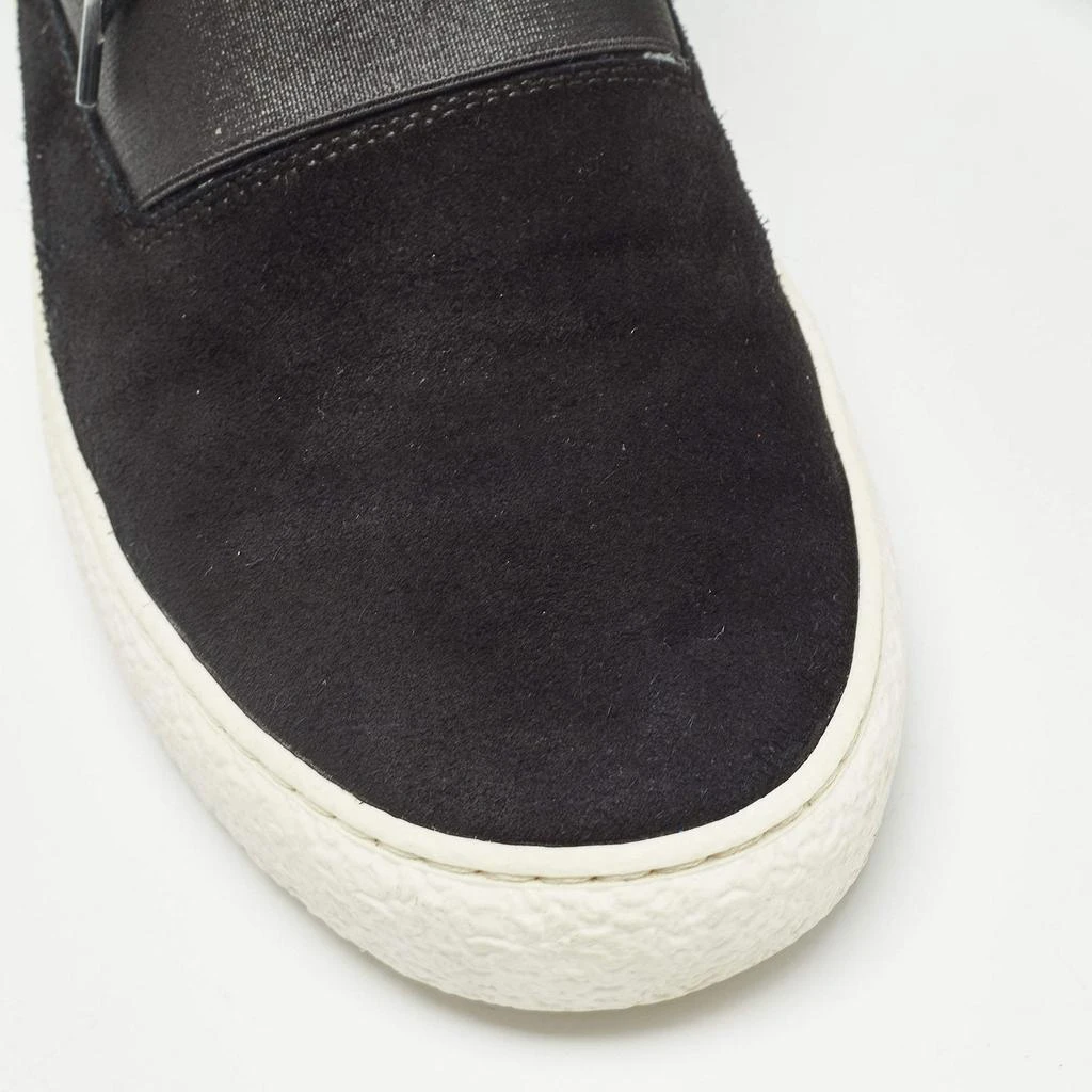 Chanel Chanel Black Suede and Tweed High Sneakers Size 41 8