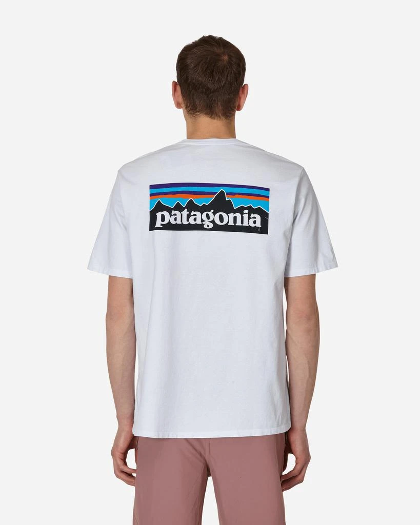 Patagonia P-6 Logo Responsibili T-Shirt White 3