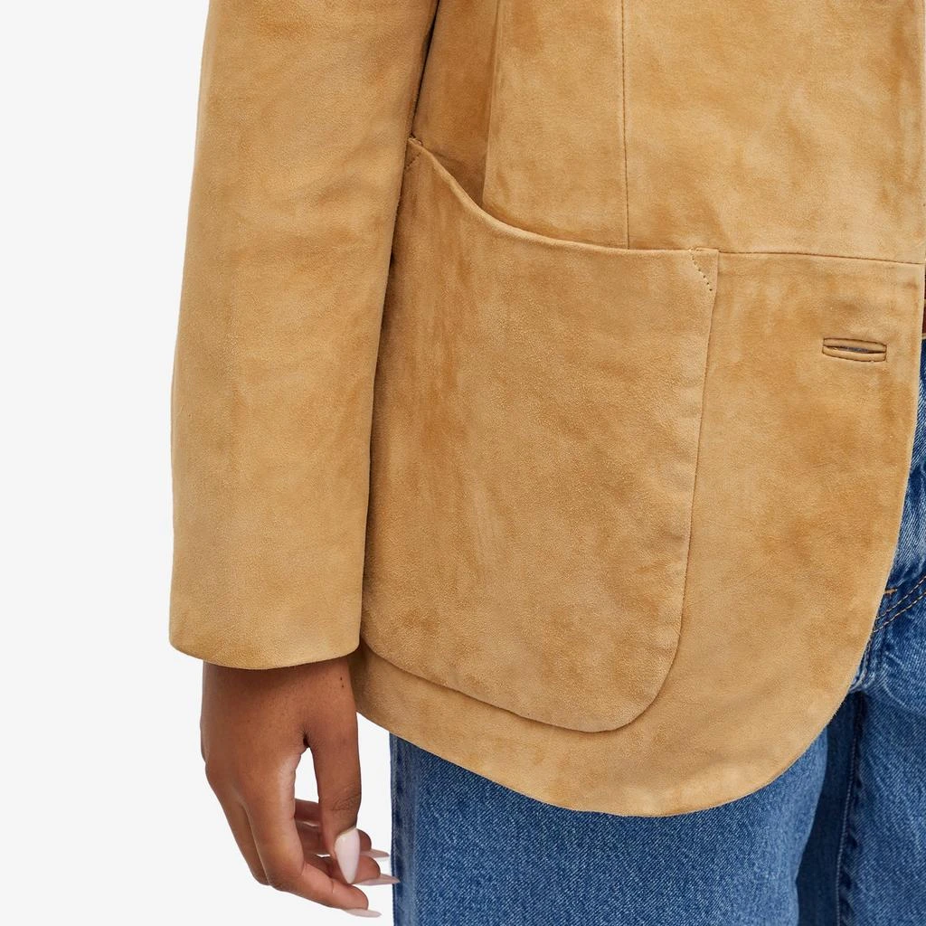 STAND STUDIO Stand Studio Resort Suede Blazer 5