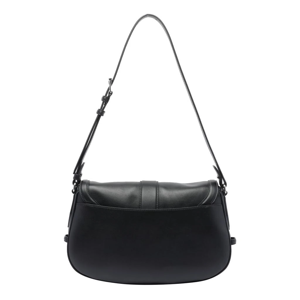 Alexander McQueen Large Mcqueen Satchel Bag With T Buckle 3