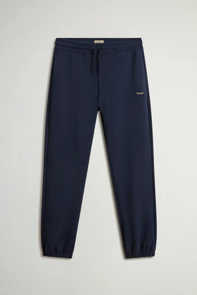 Woolrich Pants in Cotton-Blend Interlock - Men - Black 3