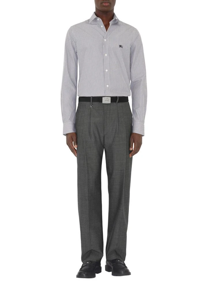 Burberry Regular fit striped cotton shirt 2