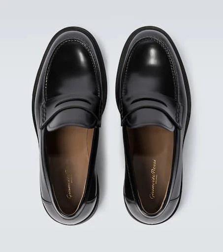 Gianvito Rossi Harris leather loafers 4