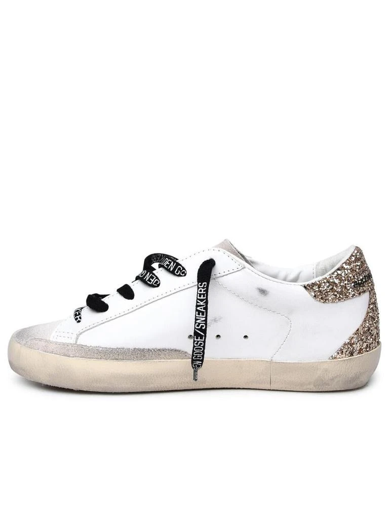 Golden Goose Golden Goose 'Super-Star Classic' White Leather Sneakers 3