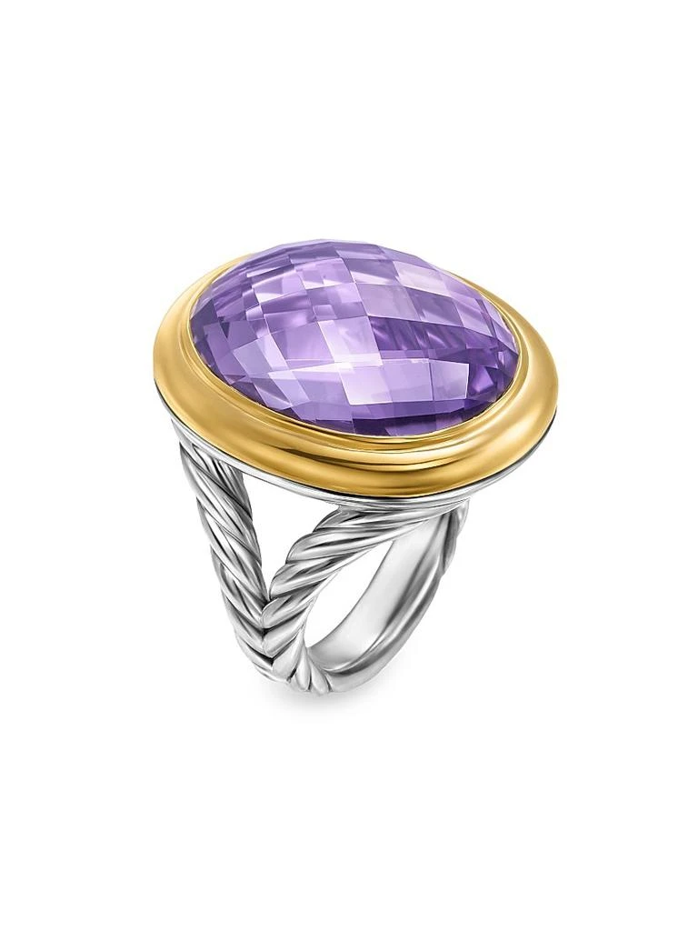 David Yurman Albion Oval Ring in Sterling Silver 3