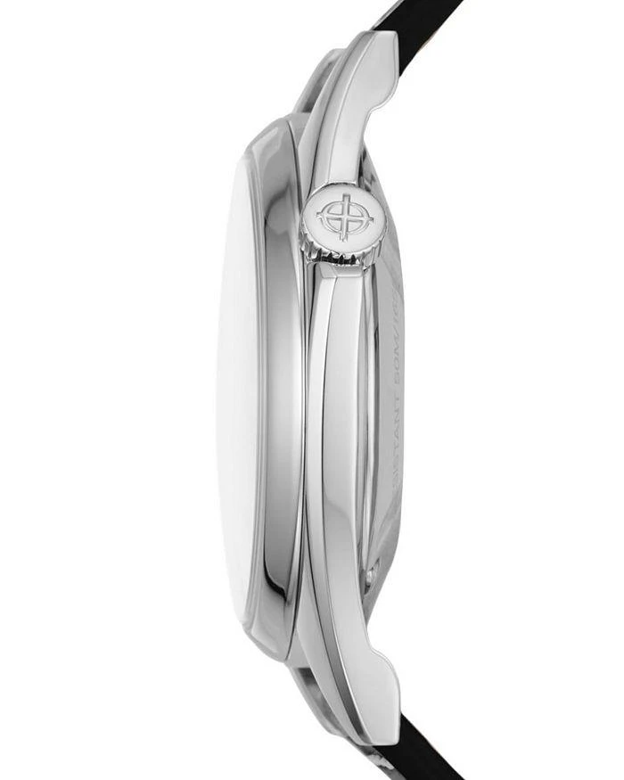 ZODIAC Dress Olympos Automatic Leather Watch, 37mm 5