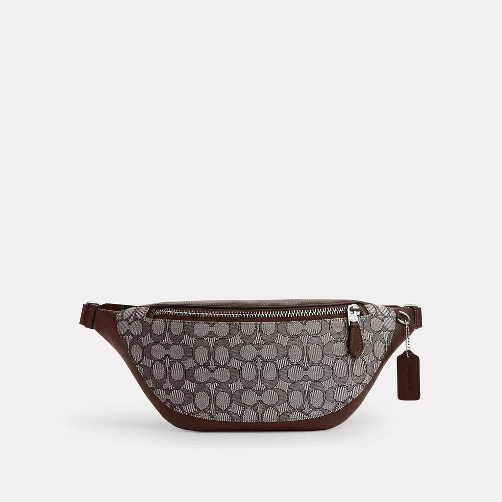 Coach Outlet Warren Belt Bag In Signature Jacquard 1