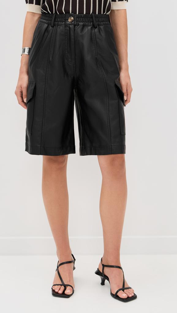 BAUM UND PFERDGARTEN Neeto Faux Leather Shorts