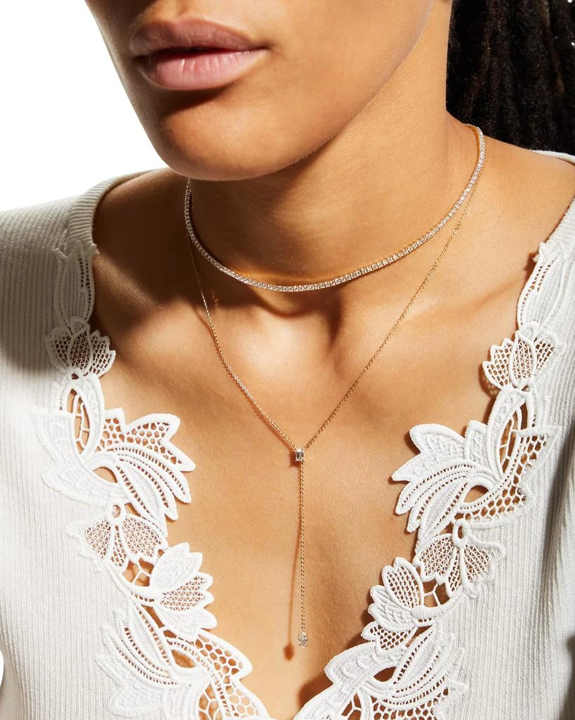 Anita Ko 18k Heart and Marquis Lariat 5