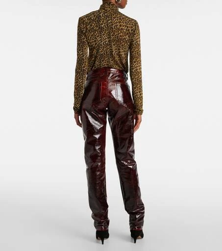 Isabel Marant Lovis cotton-blend slim pants 3