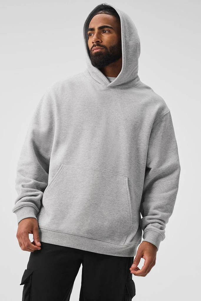 Alo Renown Heavy Weight Hoodie - Athletic Heather Grey 3