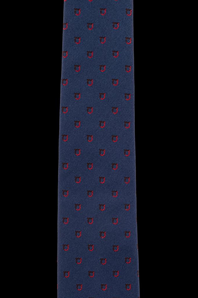 Salvatore Ferragamo Ferragamo Gancini Jacquard Tie