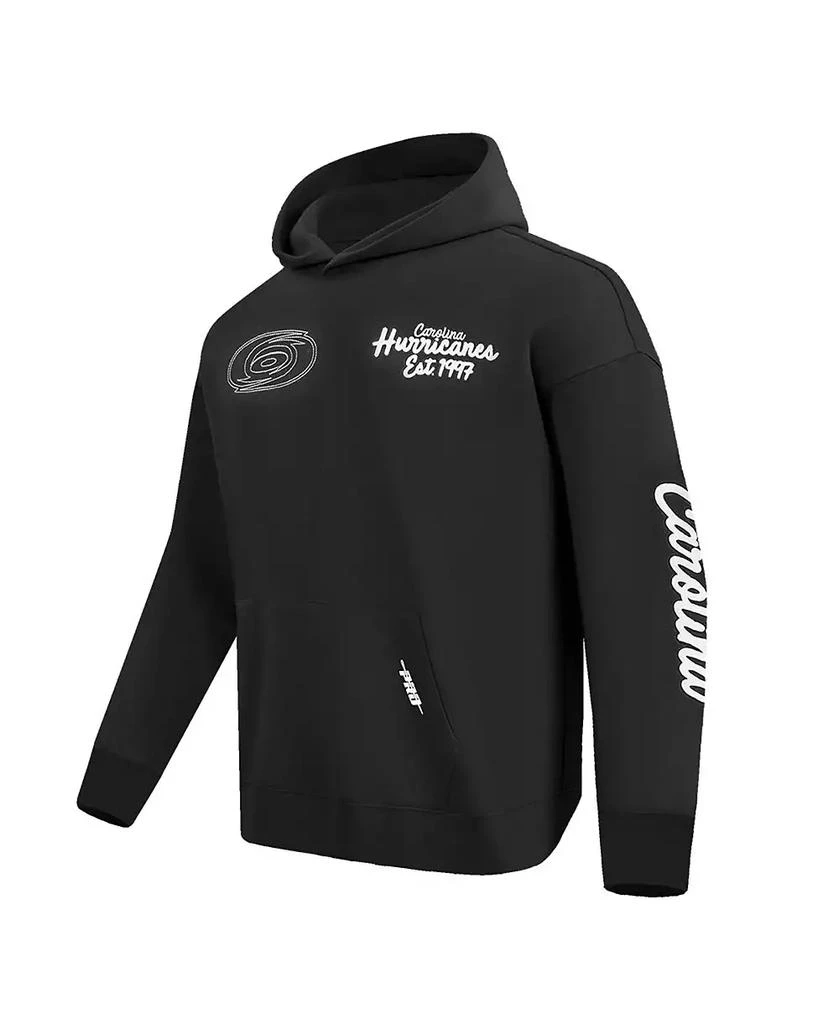 Pro Standard Men
s Black Carolina Hurricanes Paint the City Pullover Hoodie 5