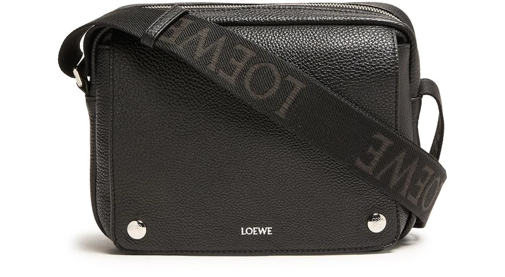 Loewe XS Pebble messenger bag in grained calfskin 2