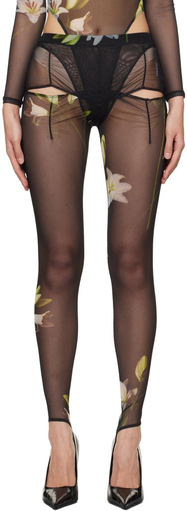 Puppets and Puppets Black Carly Leggings